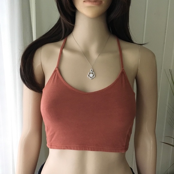 NWOT 3 AMERICAN EAGLE STRAPPY CROP TOP - Picture 6 of 15